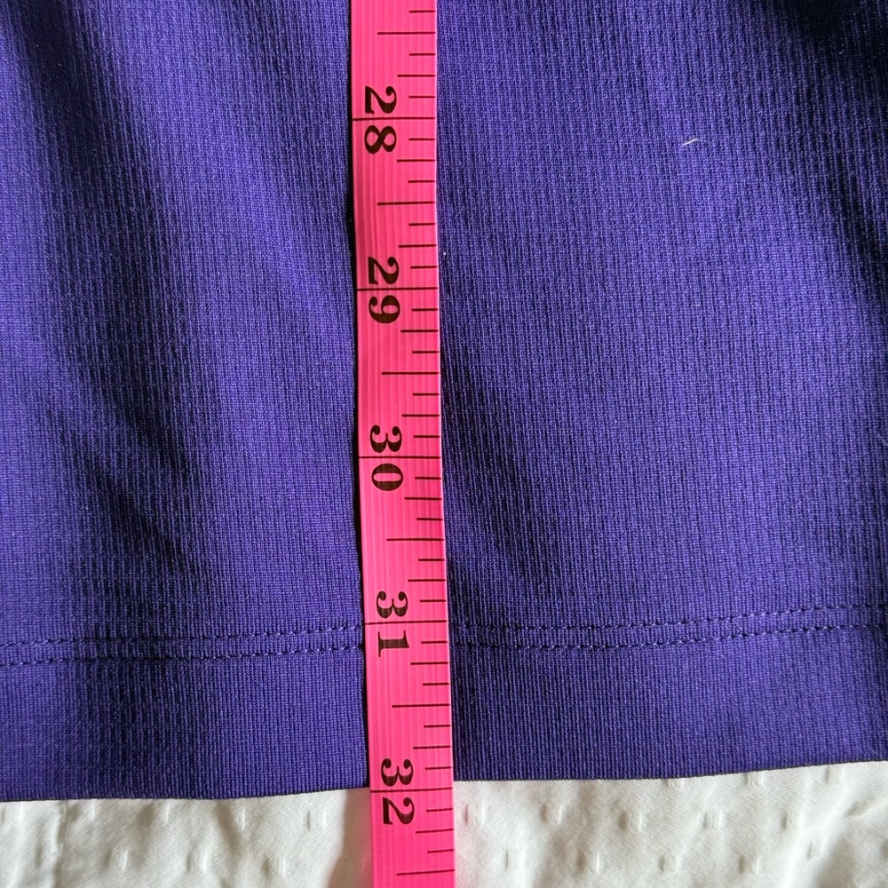 Nike Men's Purple and Gold Polo Shirt - Picture 6 of 6